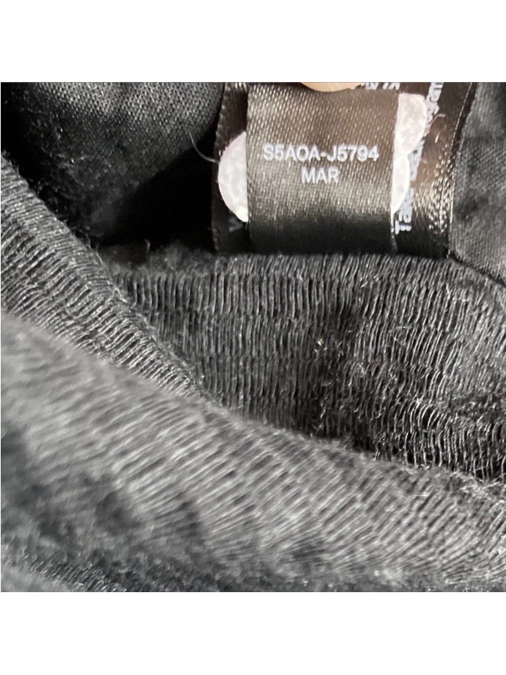 Eileen Fisher V-Neck Organic Cotton Ottoman Jacket Black Size XL Lagenlook - Picture 6 of 7